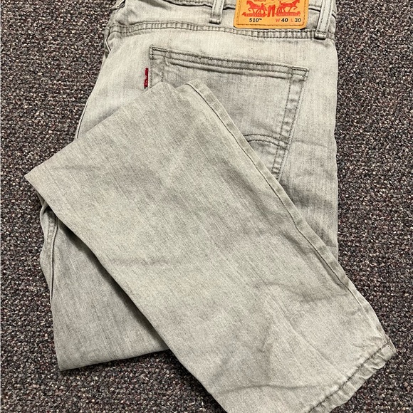 Levi  Men’s Skinny Jeans 510: 40x30 - Picture 2 of 5